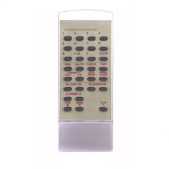 New Replace RC-342 For TEAC RC342 CD Player Remote Control CD5 CD7 CD10 CD15