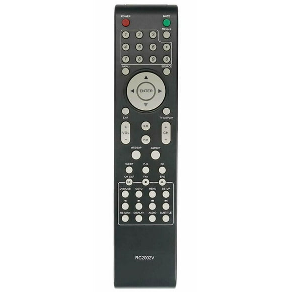 New Replace RC2002V For Viore TV Remote Control LCD19VH56 LCD26VH56M LCD22VH56