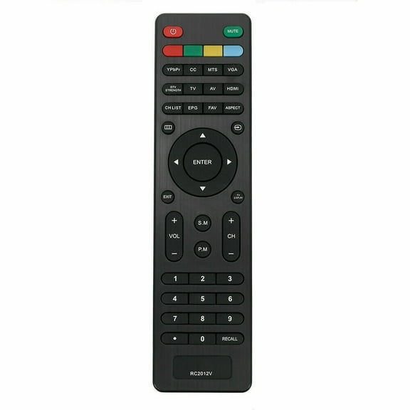 New Replace RC2012V For Viore TV Remote Control LED26VF55D LED19VH50 LED26VF50