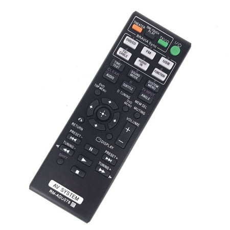 New Replace RM-ADU078 For Audio Video AV System Remote Control DAVDZ170