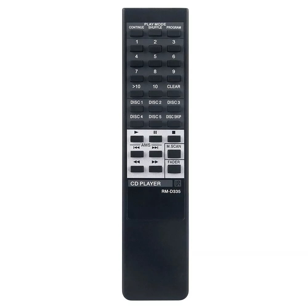 Computer Cd Player Remote Control New Replace RM-D335 For CD Disc Player Remote Control CDP-C365 CDP-C335 ...