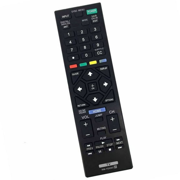 New Replace RM-YD093 For BRAVIA LED TV Remote Control KDL-24R425A RMYD093