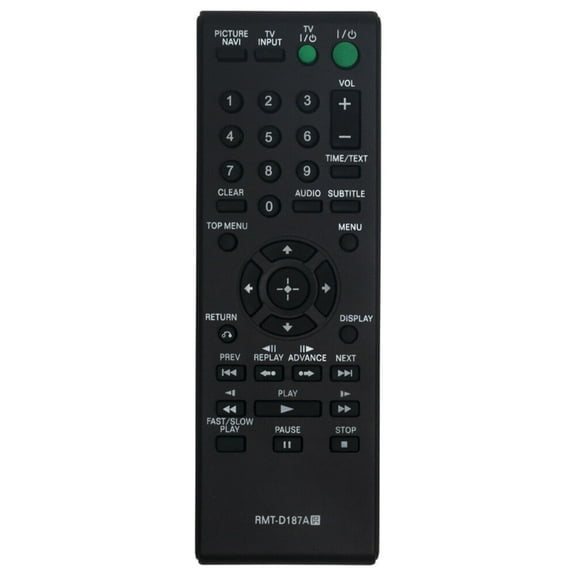 New Replace RMT-D187A For DVD Player Remote Control DVP-SR101P DVP-SR200P