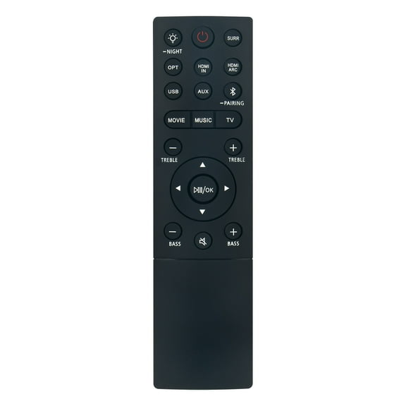 New Replace Remote Control compatible with TCL Alto 8i 39.4" 2.1 Channel Bluetooth Home Theater Soundbar