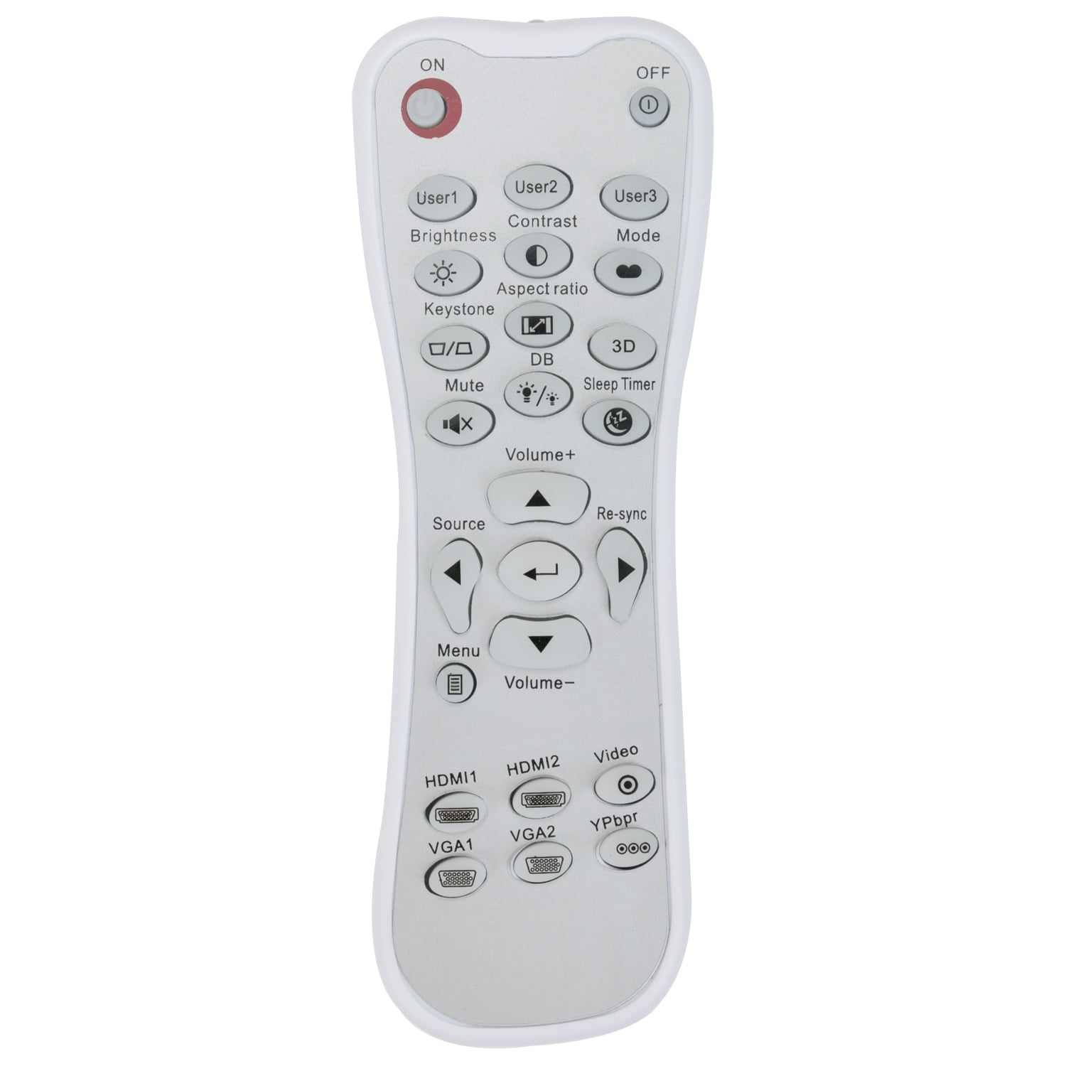 New Replace Remote Control fit for OPTOMA Q3 - Walmart.com