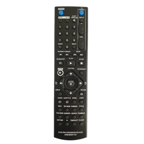New Replace Remote Control for LG AKB36097101 RC897T RC397H RC397HM DVD Video