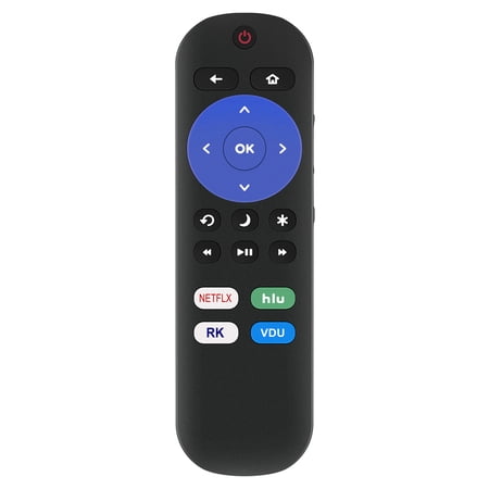 PerFascin Remote Control for ONN ROKU TV, Black