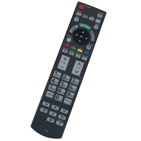 New Replace Remote for Panasonic TV TC-P65ST50 TC-L42ET5 TC-P65VT50 TC-L55DT50