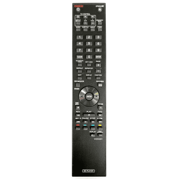 New Replace VXX3351 For Pioneer Blu-Ray DVD BD Remote Control BDP120 BDP-121