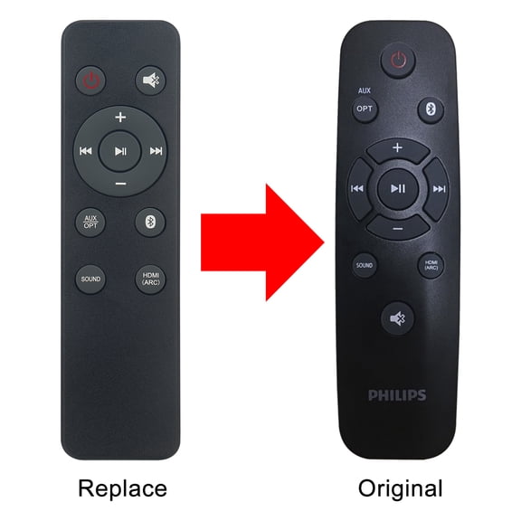 New Replace remote control fit for Philips