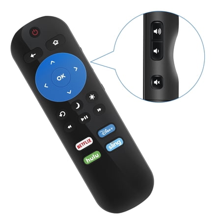 New Replaced Remote Control Fit For RCA  TV with short cut NETFLIX DISNEY HULU SLING APP