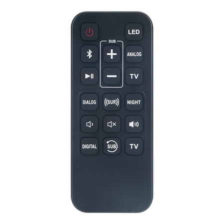 New Replaced Remote Control Fit for Klipsch Cinema 600 800 BAR 48 BAR48 Sound Bar