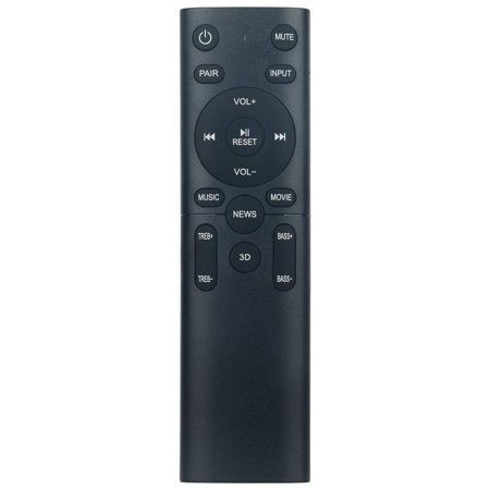 New Replaced Remote Control Fit for Rockville ONE-BAR All In One SoundBar 2.1 Bluetooth Sound Bar