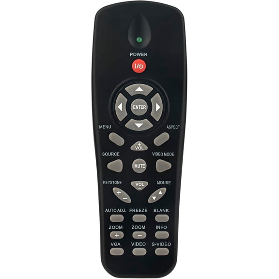 New Replaced Remote IR2804 compatible with OPTOMA Projector 1610 1610HD 1210S M209X M210X M409WX M410HD 1209S 1210X 1220 1410X 1430X 1510X 1610X 4210X 4230X 4310WX MS109S 1609WX