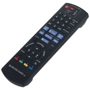 New Replaced Remote N2QAYB000580 compatible with Panasonic BLU-RAY DISC Player DMP-BD75 DMPBD75 DMP-BD75GN DMPBD75GN