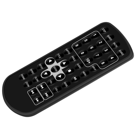 New Replaced Remote NS-DD10PDVD19 compatible with INSIGNIA DVD Player NS-DD10PDVD19 (B) NSDD10PDVD19