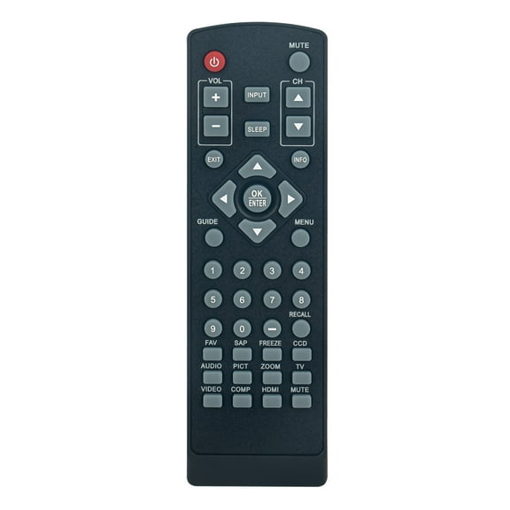 New Replaced Remote RC-304 compatible with INSIGNIA TV NS-L19Q-10A NS-L32Q09-10A NS-L19W1Q-10A NS-L47Q09-10A NS-L22Q-10A NS-L26Q-10A