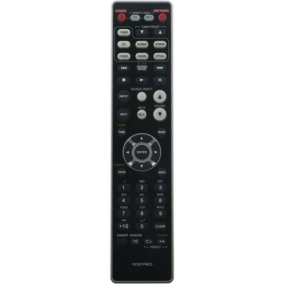 New Replaced Remote RC001PMCD compatible with MARANTZ CD Player CD6005 PM6005 CD-6005 PM-6005 RC001PMCD