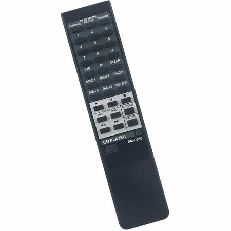 New Replaced Remote RM-D335 compatible with CD Player CDP-C365 CDP-C265 CDP-C425 CDP-C445 CDP-C495 CDP-CA7ES