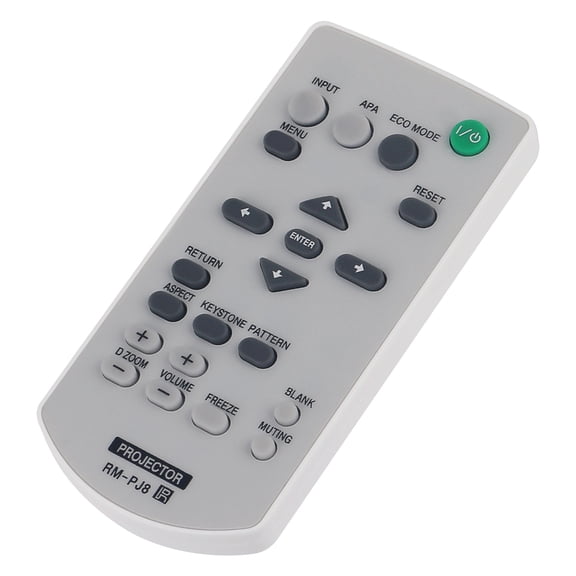 New Replaced Remote RM-PJ8 compatible with Projector VPL-DW122 VPL-DW125 VPL-DW126 VPL-DW127 VPL-DX100 VPL-DX102 VPL-DX120 VPL-DX122 VPL-DX125 VPL-DX126 VPL-DX127 VPL-DX140 VPL-DX142 VPL-DX145