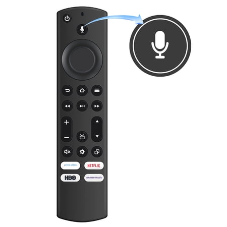 New Replaced Voice Remote Control with Fit for TCL Fire TV Edition Alto 8+ Soundbar TS8011 Sound Bar