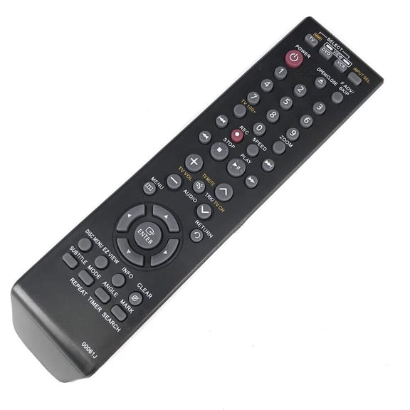 New Replacement 00061J For DVD VCR Remote Control DVD-V9800 DVD-V9700 AK59-00061J