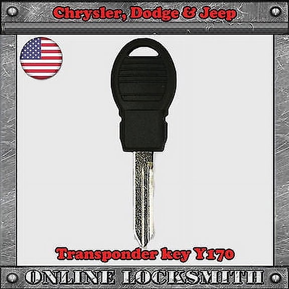 New Replacement Fobik Key to Chrysler, Dodge, Jeep & VW Y170