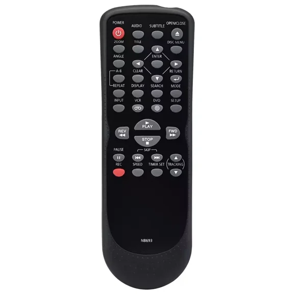 New Replacement NB693 For Funai VCR DVD Player Remote Control DV220FX5 NB693UH