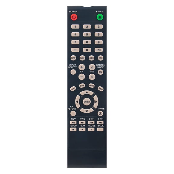 New Replacement NF033UD Remote Control Compatible with Emerson Sylvania LD260EM2 LD320EM2 RLD190EM1 RLD190EM2 A9DF1UH LD320SS1 LD190EM1 LD190EM2