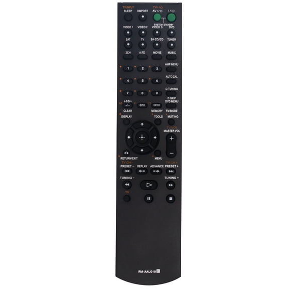 New Replacement RM-AAU019 Replace Remote Compatible with HT-SS2000 HT-SF2000 STR-DA1500ES STR-DE597 DVD AV STR-DE598 DV10 STR-DV10