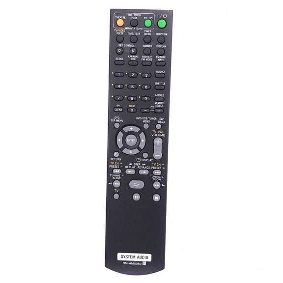 New Replacement RM-AMU063 For Audio AV System Remote Control CMT-DH70SWR