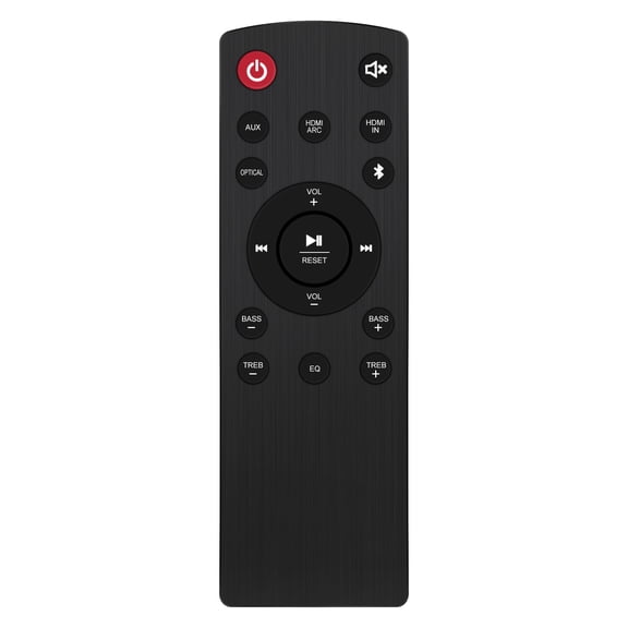 New Replacement Remote Control Compatible with Onn 36"5.1 Channel Soundbar 100008866 2.1 CH Soundbar 100023515 100027812 100015717