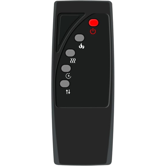 New Replacement Remote Control Fit for Innoflame Electric Fireplace RV23V80S-MT1 RV26V80M-MT1 S18P1-01 RV23V80S-1 RV26V80L-MT1 RV23V80M-MT1 RV26V80S-MT1