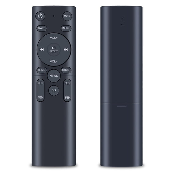 New Replacement Remote Control For Rockville ONE-BAR All In One SoundBar 2.1 Bluetooth Sound Bar