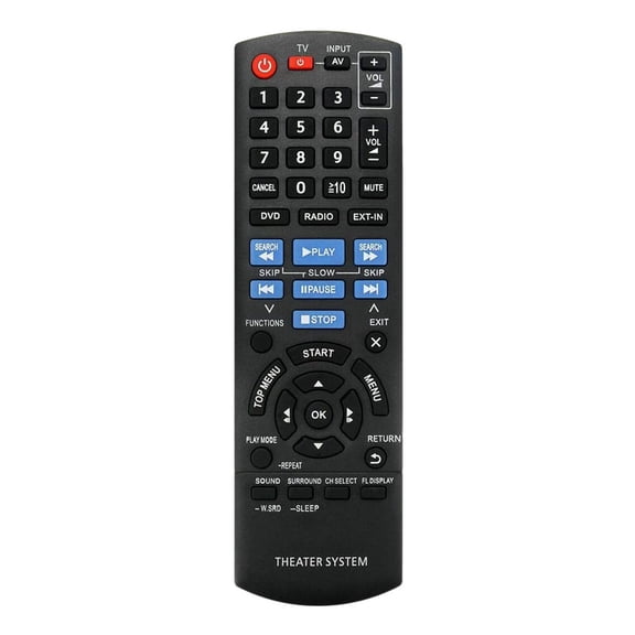 New Replacement Remote Control N2QAYB000694 for Home Theater System SAXH70 SCXH70