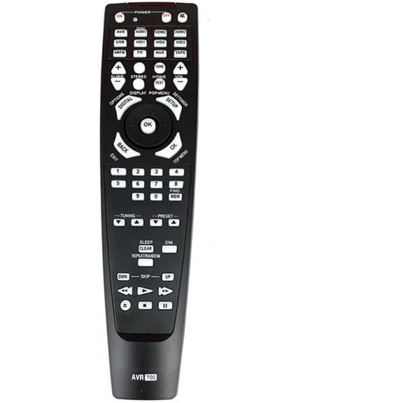NexaRemote Replaced Remote Control Fit for Harman Kardon AV Receiver AVR520 AVR700 AVR5550 AVR525