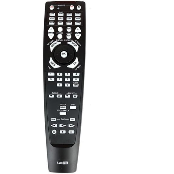 New Replacement Remote Control for Harman Kardon AV Receiver AVR5550 AVR520 AVR525 AVR700 AVR70