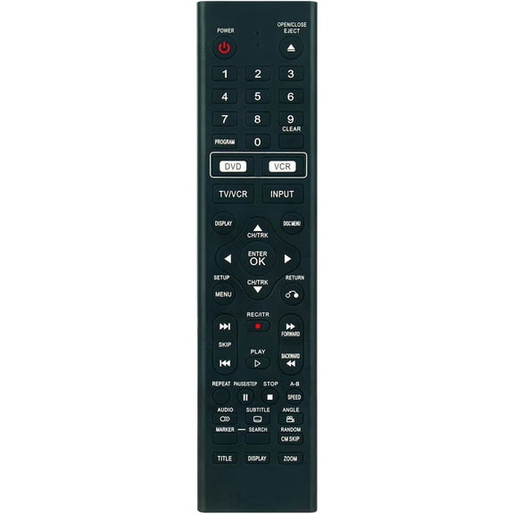 NexaRemote 6711R1P081V 6711R1P081G Replaced Remote Control Fit for Insignia Zenith DVD VCR Combo Player XBV713 IS-DVD040924A XBV613 IS-DVD040924