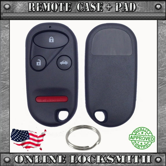 New Replacement Remote Shell Case Keyless Entry Fob For Honda Acura Kit Case