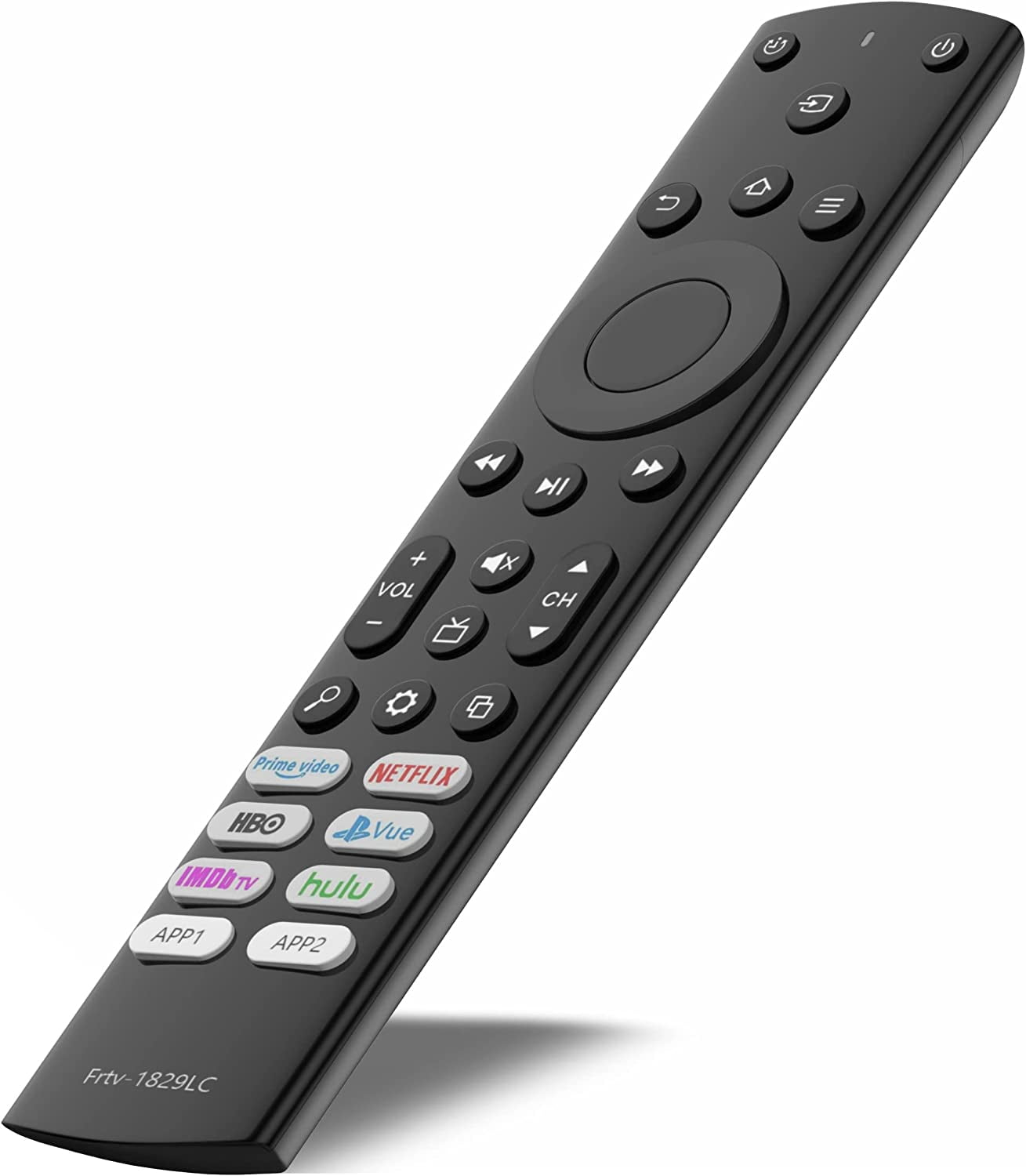 New Replacement Remote for Insignia Fire TVs, Toshiba Fire Edition, Learning Remote