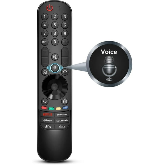 New Replacement Voice Magic Remote Control, Compatible with All LG Remotes with Voice Function for LG OLED QNED UHD NanoCell 4K 8K Smart TVs