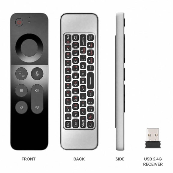 New Replacement W3 Air Mouse Remote for Android TV Box Wireless Remote 2.4G Ultra-Thin Air Mouse