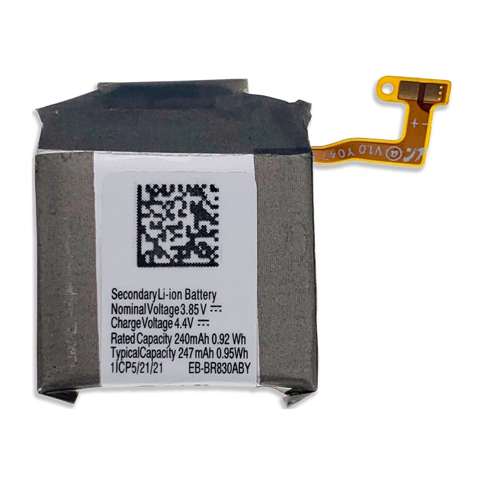 Samsung galaxy watch 2025 active 2 battery capacity