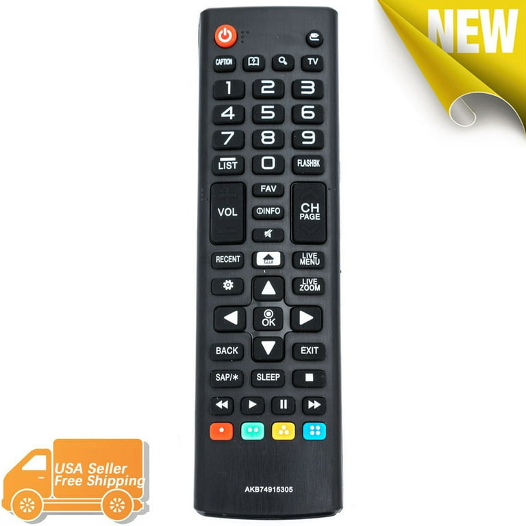 New Replacement for LG Smart TV Remote Control AKB74915305