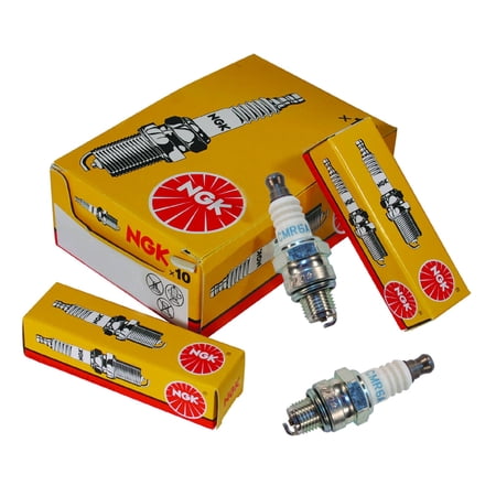 CMR6A Compact Spark Plug Pack of 10 Compatible with Subaru-Robin Ardisam Dolmar Makita Husqvarna 10mm Resistor Copper Core 5/8 Hex Bantam Replaces 1223 065-01099-50 168401-9