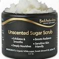 thumbnail image 1 of Back2Naturalness Natural Unscented Face and Body Sugar Scrub, Skin Exfoliator , Sensitive Skin, No Odors, No Artificial Colorants, 3.5 oz, 1 of 15