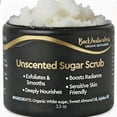 thumbnail image 1 of Back2Naturalness Natural Unscented Face and Body Sugar Scrub, Skin Exfoliator , Sensitive Skin, No Odors, No Artificial Colorants, 3.5 oz, 1 of 15