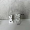 thumbnail image 1 of New Reusable Easter DIY Handmade Aromatherapy Silicone Candle Molds Silicone Moulds Gypsum Decoration Mold Rabbit S, 1 of 7