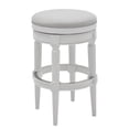 thumbnail image 1 of New Ridge Home Goods Chapman 31" Backless Wood Bar Height Stool in White, 1 of 4