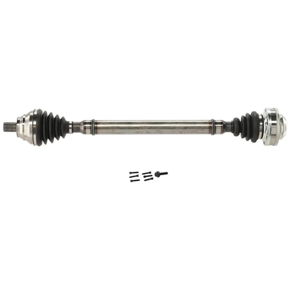 New Right Front Axle Assembly Compatible With Audi Volkswagen Golf TDI 4 Cyl 2.0L Golf Trendline TDI 4 Cyl 2.0L GTI Base 4 Cyl 2.0L 2005-2016 By RA28160031